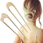 u-shaped hair pins metal vinage hair sticks french hair pin & Best French Hair Pins for fine hair