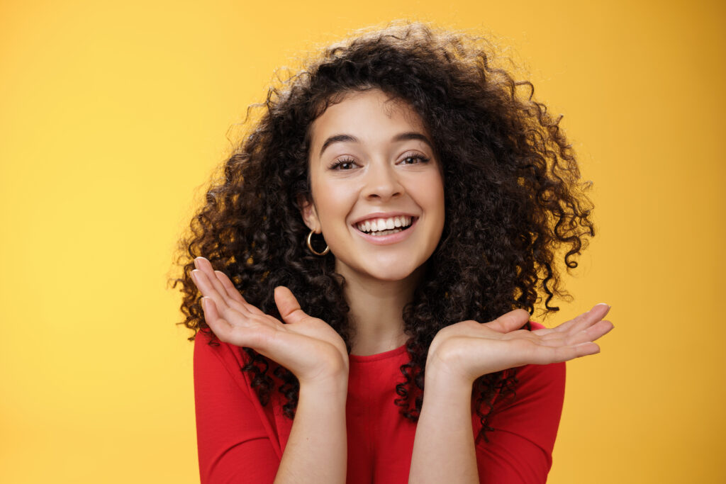 curly hair women